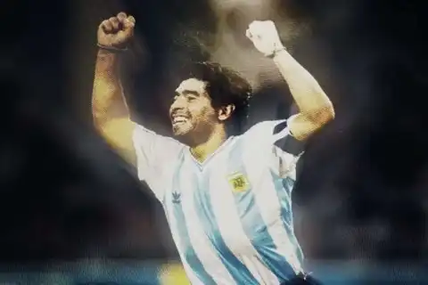 Under the Lights Maradona